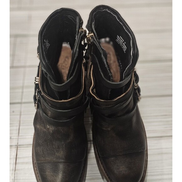 Freebird by Steven Crue Size 7 Womens New Condition Distressed Black - Picture 12 of 16